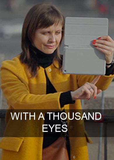 With a thousand eyes