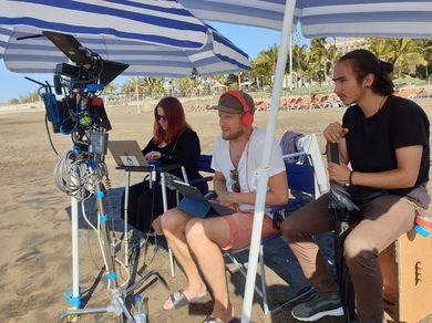 Shooting "Playa del Sol"